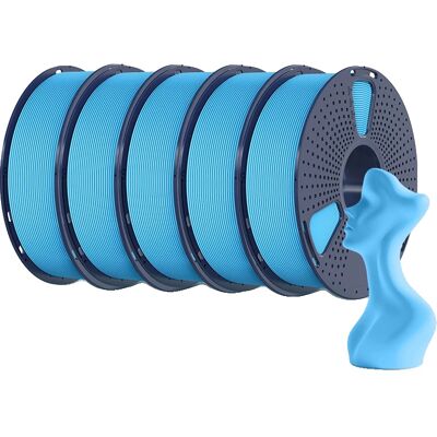 OEM 3d-druckerfilament, Hochgeschwindigkeitsdruck, Matte Oberfläche, Hsmpetg Himmelblau OEM 3d-druckerfilament, Hochgeschwindigkeitsdruck, Matte Oberfläche, Hsmpetg Himmelblau