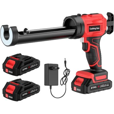 OEM Kartuschenpistole, Einstellbare Geschwindigkeit, Automatische Rückstellfunktion, Mit 2 Batterien OEM Kartuschenpistole, Einstellbare Geschwindigkeit, Automatische Rückstellfunktion, Mit 2 Batterien