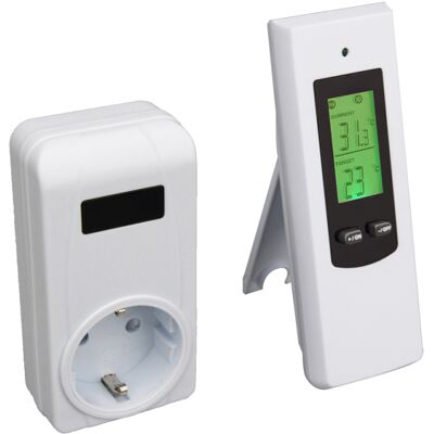 OEM Kabelloses Heimthermostat Mit Integriertem Stecker, Heiz- Und Kühlmodus, Temperatureinstellung (°c Oder °f), Grün Hintergrundbeleuchtetem Lcd-bildschirm Mit Alarmfunktion Bei Niedriger Und Hoher Tempe OEM Kabelloses Heimthermostat Mit Integriertem Stecker, Heiz- Und Kühlmodus, Temperatureinstellung (°c Oder °f), Grün Hintergrundbeleuchtetem Lcd-bildschirm Mit Alarmfunktion Bei Niedriger Und Hoher Tempe