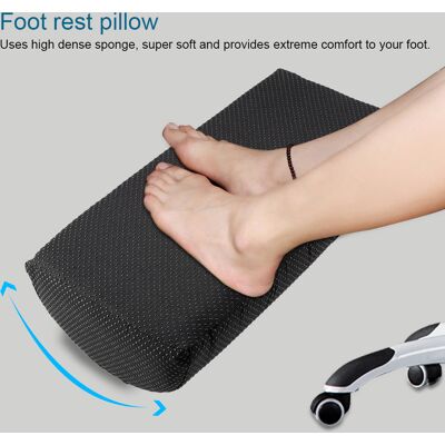HEAT Erhöhtes Bein- Und Fußkissen, Bequeme Beinauflage, Orthopädische Unterstützung Für Büro, Zuhause Und Reisen, 1 Stück HEAT Erhöhtes Bein- Und Fußkissen, Bequeme Beinauflage, Orthopädische Unterstützung Für Büro, Zuhause Und Reisen, 1 Stück
