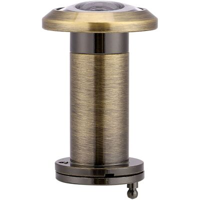 HEAT Optischer Türspion Mit 180°-sichtwinkel Und Grün-bronzefarbener Sichtschutzabdeckung, Robuster Türspion, 200° Weitwinkel, Erhöhte Sicherheit, Oberfläche In Antikbronze HEAT Optischer Türspion Mit 180°-sichtwinkel Und Grün-bronzefarbener Sichtschutzabdeckung, Robuster Türspion, 200° Weitwinkel, Erhöhte Sicherheit, Oberfläche In Antikbronze