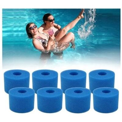 OEM S1 Poolfilterschwamm – Hochdichter, Wiederverwendbarer Schaumstoff – Für Filter Des Typs S1 – 8er-packung OEM S1 Poolfilterschwamm – Hochdichter, Wiederverwendbarer Schaumstoff – Für Filter Des Typs S1 – 8er-packung