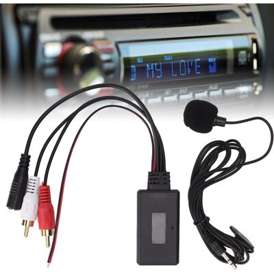 JUTE Bluetooth-audioadapter Für Radios, Bluetooth-modul, Rca-adapter, Freisprechmikrofon Für Pioneer, Alpine, Sony 2rca JUTE Bluetooth-audioadapter Für Radios, Bluetooth-modul, Rca-adapter, Freisprechmikrofon Für Pioneer, Alpine, Sony 2rca