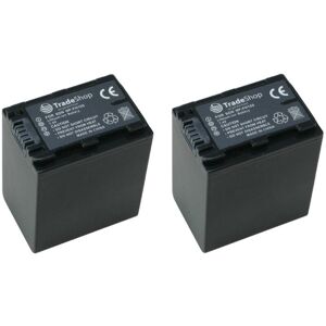 Trade-shop - 2x Kamera Li-Ion Akku 3600mAh für sony HDR-XR-500 HXR-MC-1P ersetzt FP30 FP50 FP51 FP60 FP61 FP70/ FP71 FP90 FP91 FH30 FH40 FH50 FH60