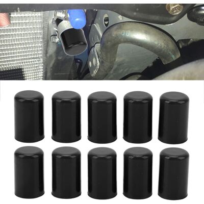 JUTE Ansaugschlauchstopfen Für Autos (10er-pack), 14 Mm Innendurchmesser, Universell, Schwarz JUTE Ansaugschlauchstopfen Für Autos (10er-pack), 14 Mm Innendurchmesser, Universell, Schwarz