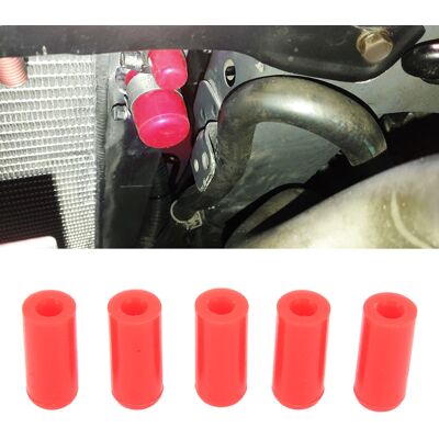 JUTE Ansaugschlauchstopfen Für Autos (10er-pack), 4 Mm Innendurchmesser, Universell, Rot JUTE Ansaugschlauchstopfen Für Autos (10er-pack), 4 Mm Innendurchmesser, Universell, Rot