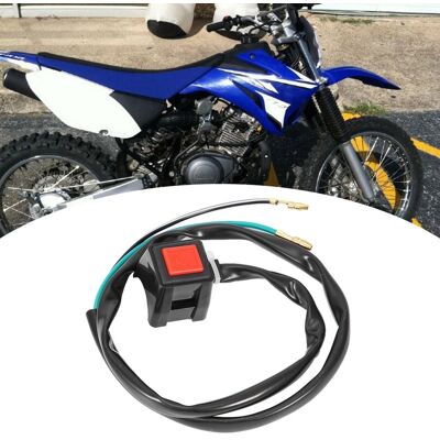 HEAT Motorstoppschalter Für Yamaha Ttr125, Ersatz-not-aus-schalterknopf, Rutschfestes Ersatzteil, Schwarz, Universell HEAT Motorstoppschalter Für Yamaha Ttr125, Ersatz-not-aus-schalterknopf, Rutschfestes Ersatzteil, Schwarz, Universell