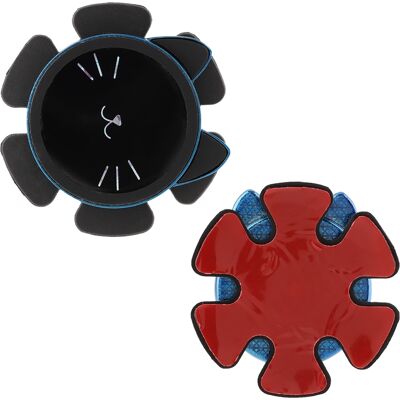 HEAT 360° Magnetische Autotelefonhalterung, Lenkradführung, Navigationshalterungen, Blauer Schwenkfuß, Universell Verstellbar. HEAT 360° Magnetische Autotelefonhalterung, Lenkradführung, Navigationshalterungen, Blauer Schwenkfuß, Universell Verstellbar.