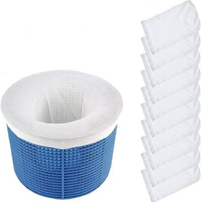 OEM Poolskimmer-socken, 10 Stück, Für Filter, Körbe Und Skimmer, Strapazierfähig Und Universell OEM Poolskimmer-socken, 10 Stück, Für Filter, Körbe Und Skimmer, Strapazierfähig Und Universell