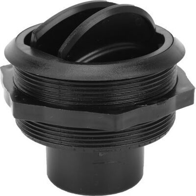 HEAT 82/75/17 Mm Klimaanlagenauslass, Kurze Ausführung, Schwarz, Rund, Universell Für Wohnmobile Und Elektroautos HEAT 82/75/17 Mm Klimaanlagenauslass, Kurze Ausführung, Schwarz, Rund, Universell Für Wohnmobile Und Elektroautos