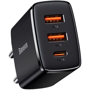 OEM Schnellladegerät 2x Usb / Usb Type C 30w 3a Power Delivery Quick Charge Schwarz OEM Schnellladegerät 2x Usb / Usb Type C 30w 3a Power Delivery Quick Charge Schwarz