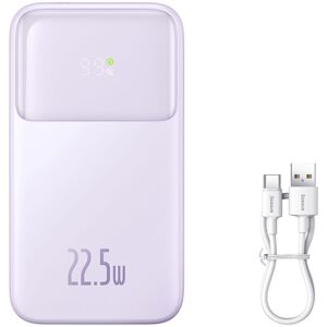 Baseus Comet Powerbank 10000mAh - 22,5W - Lila - Powerbank Baseus Comet Powerbank 10000mAh - 22,5W - Lila - Powerbank
