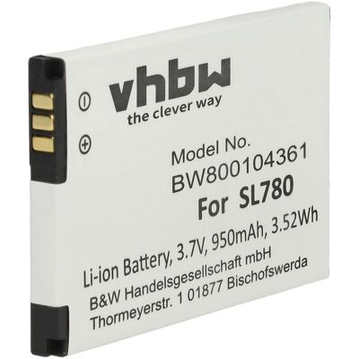 Vhbw - Akku Kompatibel Mit Siemens Gigaset Sl450, Sl450a Go, Sl450h, Sl450hx Schnurlos Festnetz Telefon (950mah, 3,7v, Li-ion) Vhbw - Akku Kompatibel Mit Siemens Gigaset Sl450, Sl450a Go, Sl450h, Sl450hx Schnurlos Festnetz Telefon (950mah, 3,7v, Li-ion)