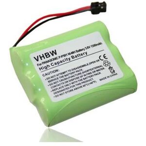 Vhbw - NiMH Akku 1300mAh (3.6V) kompatibel mit schnurlos Festnetz Telefon Sanyo 23621, 3N-600AA(mtm), CL-100W, CL-200, CL-300, CL-400, CL-405, CL-410