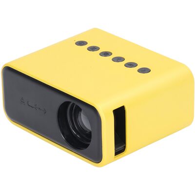 HEAT Mini-led-projektor Für Heimkino, Kompatibel Mit Mobiltelefonen, Laptops, Fernsehern, Tablets Und Anderen Mobilgeräten. Bildschirmauflösung Identisch Mit Der Ihres Mobiltelefons Oder Tablets. Gelb. Eur HEAT Mini-led-projektor Für Heimkino, Kompatibel Mit Mobiltelefonen, Laptops, Fernsehern, Tablets Und Anderen Mobilgeräten. Bildschirmauflösung Identisch Mit Der Ihres Mobiltelefons Oder Tablets. Gelb. Eur