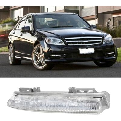 HEAT Led-tagfahrlicht (drl) Kompatibel Mit Mercedes W204 W212 R172 C218, Projektor 2049068900 2049069000, Rechte Seite HEAT Led-tagfahrlicht (drl) Kompatibel Mit Mercedes W204 W212 R172 C218, Projektor 2049068900 2049069000, Rechte Seite