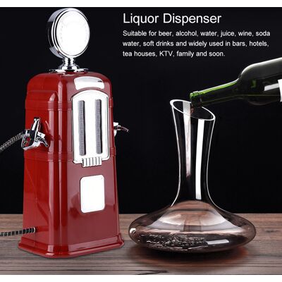 HEAT 1000-ml-doppelpumpen-getränkespender Für Wein, Bier Und Spirituosen, Zubehör Für Die Rote Bar, Zapfanlage Für Cocktails Und Limonaden HEAT 1000-ml-doppelpumpen-getränkespender Für Wein, Bier Und Spirituosen, Zubehör Für Die Rote Bar, Zapfanlage Für Cocktails Und Limonaden