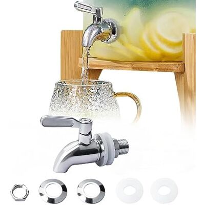 OEM Ersatzhahn Für Getränkespender, Edelstahl-ersatzhähne, Getränkespenderhahn Für Wasser, Wein, Bier, Saft OEM Ersatzhahn Für Getränkespender, Edelstahl-ersatzhähne, Getränkespenderhahn Für Wasser, Wein, Bier, Saft