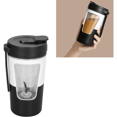 JUTE Selbstumrührende Sport-wasserflasche, Wiederaufladbar Über Usb, Für Selbstgemachte Getränke Und Als Geschenk. JUTE Selbstumrührende Sport-wasserflasche, Wiederaufladbar Über Usb, Für Selbstgemachte Getränke Und Als Geschenk.