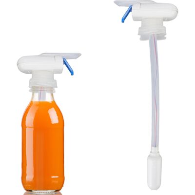 JUTE Saftspender, Automatischer Wasserspender, Spritzwassergeschützter Getränkespender (saft/bier), Elektrischer Wasserhahn, Blau. JUTE Saftspender, Automatischer Wasserspender, Spritzwassergeschützter Getränkespender (saft/bier), Elektrischer Wasserhahn, Blau.