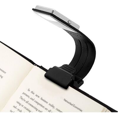 OEM Lampe De Lecture À Pince, Rechargeable Par Usb, Intensité Variable 3000k-5000k, Marque-page Fin, Idéale Pour La Lecture Au Lit Avec Kindle (noir) (noir Classique) OEM Lampe De Lecture À Pince, Rechargeable Par Usb, Intensité Variable 3000k-5000k, Marque-page Fin, Idéale Pour La Lecture Au Lit Avec Kindle (noir) (noir Classique)