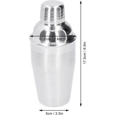 JUTE 350-ml-cocktailshaker Aus Edelstahl, Rührgläser Für Weine Und Andere Getränke, Barzubehör JUTE 350-ml-cocktailshaker Aus Edelstahl, Rührgläser Für Weine Und Andere Getränke, Barzubehör