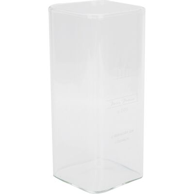 HEAT Quadratischer, Hitzebeständiger Glasbecher (400 Ml) Mit Burgmotiv, Geeignet Für Getränke, Milch Oder Frühstück. HEAT Quadratischer, Hitzebeständiger Glasbecher (400 Ml) Mit Burgmotiv, Geeignet Für Getränke, Milch Oder Frühstück.