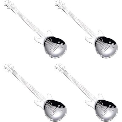 OEM Dessertlöffel, Dekorative Noten, Rührlöffel, Kaffeelöffel, Gitarre, Kaffeelöffelset, Edelstahl Für Tee, Milch, Kaffee, Desserts, Getränke, Milchshakes OEM Dessertlöffel, Dekorative Noten, Rührlöffel, Kaffeelöffel, Gitarre, Kaffeelöffelset, Edelstahl Für Tee, Milch, Kaffee, Desserts, Getränke, Milchshakes