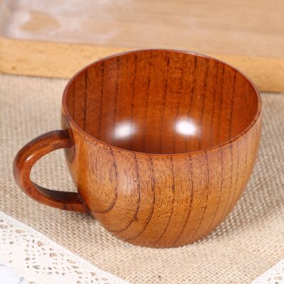 HEAT Handgefertigter Becher Aus Naturholz, Rustikaler Becher Aus Rohholz Für Kaffee, Tee, Bier, Saft, Milch, Holzfarbe, Handgefertigter Becher Nr. 3 HEAT Handgefertigter Becher Aus Naturholz, Rustikaler Becher Aus Rohholz Für Kaffee, Tee, Bier, Saft, Milch, Holzfarbe, Handgefertigter Becher Nr. 3