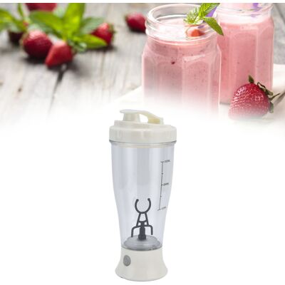 JUTE Elektrischer Kaffee-milchshake-mixbecher, Einfaches Geschenk, Weihnachtsgeschenk, Elektrischer Mixbecher, Weiße Milch JUTE Elektrischer Kaffee-milchshake-mixbecher, Einfaches Geschenk, Weihnachtsgeschenk, Elektrischer Mixbecher, Weiße Milch