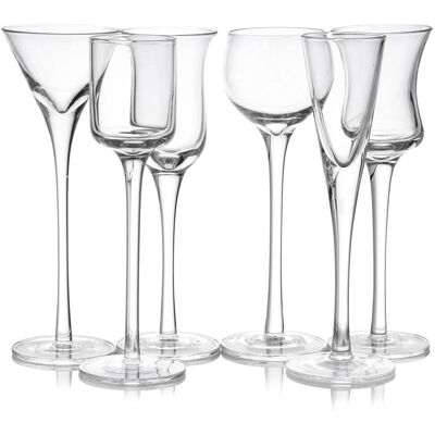 OEM Likör Und Likörgläser, 6-teilig. Stilvolles, Transparentes Likörset. OEM Likör Und Likörgläser, 6-teilig. Stilvolles, Transparentes Likörset.
