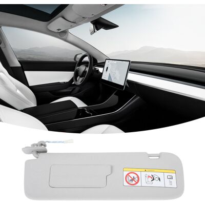 JUTE (t04) Linke Sonnenblende Für Tesla Model 3/y 2021-2023 (1490405-41-a) JUTE (t04) Linke Sonnenblende Für Tesla Model 3/y 2021-2023 (1490405-41-a)