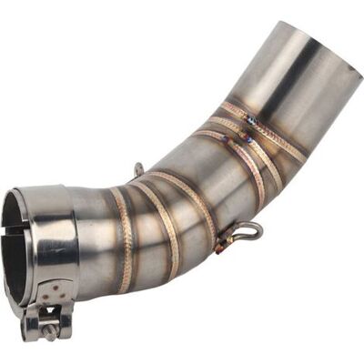 OEM Auspuffmittelrohr, Zwischenrohr Aus 3-lagigem Edelstahl, Ersatzteil Für Z900 Motorräder Der Baujahre 2017-2018 OEM Auspuffmittelrohr, Zwischenrohr Aus 3-lagigem Edelstahl, Ersatzteil Für Z900 Motorräder Der Baujahre 2017-2018