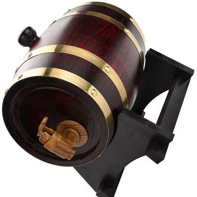 HEAT Vintage Eichenfass 1,5l Für Wein, Bier, Whisky, Rum Und Portwein, Authentisches Massivholz. HEAT Vintage Eichenfass 1,5l Für Wein, Bier, Whisky, Rum Und Portwein, Authentisches Massivholz.