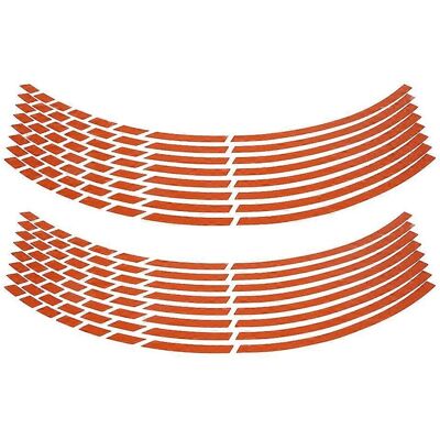 OEM 16 Adesivi Riflettenti Per Cerchi Di Moto E Biciclette Da 16-18 Pollici, Accessorio Decorativo (rosso) OEM 16 Adesivi Riflettenti Per Cerchi Di Moto E Biciclette Da 16-18 Pollici, Accessorio Decorativo (rosso)