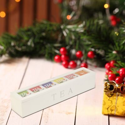 HEAT Aufbewahrungsbox Aus Holz Für Tee, Kaffee Und Teebeutel, Aufbewahrungsbox Für Zuckerpäckchen, Aufbewahrungsbehälter Für Zuhause HEAT Aufbewahrungsbox Aus Holz Für Tee, Kaffee Und Teebeutel, Aufbewahrungsbox Für Zuckerpäckchen, Aufbewahrungsbehälter Für Zuhause