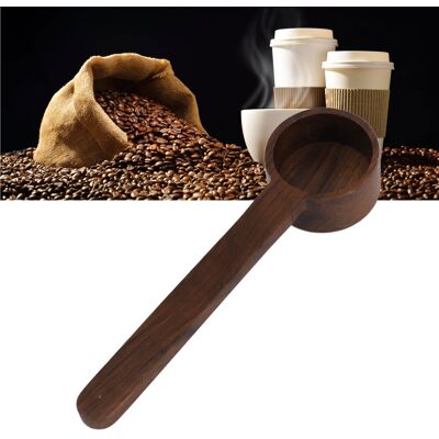 JUTE Kaffeebohnen-messlöffel, Messlöffel Aus Massivholz, Gramm-messlöffel, Langer Messlöffel Aus Schwarzem Walnussholz Für Milchpulver JUTE Kaffeebohnen-messlöffel, Messlöffel Aus Massivholz, Gramm-messlöffel, Langer Messlöffel Aus Schwarzem Walnussholz Für Milchpulver