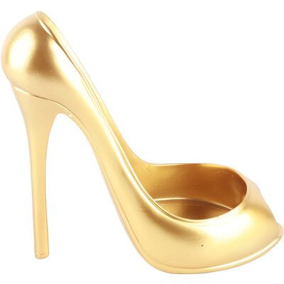 HEAT Innovatives Weinregal In Form Eines High Heels, Flaschenhalter Für Die Heimdekoration, Goldener Flaschenständer HEAT Innovatives Weinregal In Form Eines High Heels, Flaschenhalter Für Die Heimdekoration, Goldener Flaschenständer