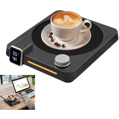 OEM Tassenwärmer Elektrischer Kaffeewärmer 9 Temperaturstufen Tischtassenwärmer Schaltet Sich Nach 4 Stunden Automatisch Ab Für Kaffee Tee Und Kakao OEM Tassenwärmer Elektrischer Kaffeewärmer 9 Temperaturstufen Tischtassenwärmer Schaltet Sich Nach 4 Stunden Automatisch Ab Für Kaffee Tee Und Kakao