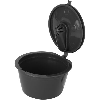 HEAT Wiederverwendbarer Kaffeefilter Für Dolce Gusto Kapseln, Messbecher 51–100 Ml, Kaffeemaschinenzubehör, Geeignet Für Zuhause Und Büro, Schwarz, Fein Gemahlen, Umweltfreundlich HEAT Wiederverwendbarer Kaffeefilter Für Dolce Gusto Kapseln, Messbecher 51–100 Ml, Kaffeemaschinenzubehör, Geeignet Für Zuhause Und Büro, Schwarz, Fein Gemahlen, Umweltfreundlich
