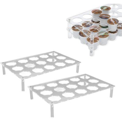 JUTE Yx037 Präsentationsständer Für Kaffeekapseln, Präsentationsständer Für Kaffeetüten, Aufbewahrungsregal Für Kaffeebohnen, K-cup-kapselhalter JUTE Yx037 Präsentationsständer Für Kaffeekapseln, Präsentationsständer Für Kaffeetüten, Aufbewahrungsregal Für Kaffeebohnen, K-cup-kapselhalter