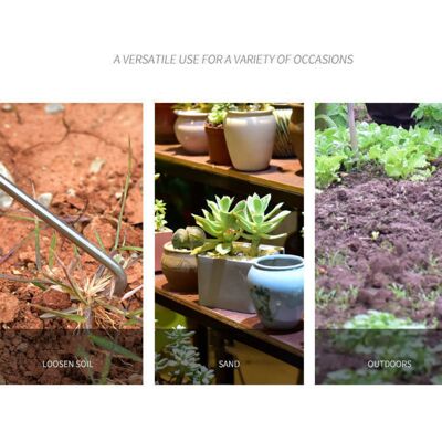 HEAT Hand-unkrautstecher In V-form Mit Griff Für Die Gartenarbeit – Gartenzubehör HEAT Hand-unkrautstecher In V-form Mit Griff Für Die Gartenarbeit – Gartenzubehör
