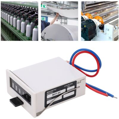 JUTE Elektromagnetischer Zähler Für Die Stoffschneidemaschine Mcf-6x, 110 V Wechselstrom JUTE Elektromagnetischer Zähler Für Die Stoffschneidemaschine Mcf-6x, 110 V Wechselstrom