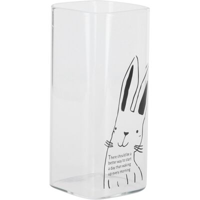 HEAT 400-ml-milchglasbecher Mit Hasenmotiv, Kaffee-, Tee- Und Frühstücksbecher, Dekoratives Milchglas HEAT 400-ml-milchglasbecher Mit Hasenmotiv, Kaffee-, Tee- Und Frühstücksbecher, Dekoratives Milchglas