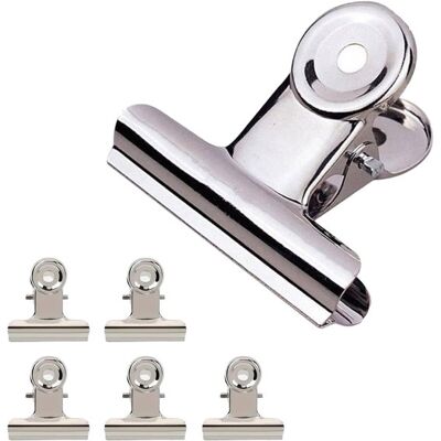 OEM 5 Stück Beutelverschlussclips, Küchenclips, Edelstahlclips, 31 Mm, Halten Lebensmittel Wie Kekse, Kaffee, Brot, Snacks, Chips Usw. Frisch. OEM 5 Stück Beutelverschlussclips, Küchenclips, Edelstahlclips, 31 Mm, Halten Lebensmittel Wie Kekse, Kaffee, Brot, Snacks, Chips Usw. Frisch.
