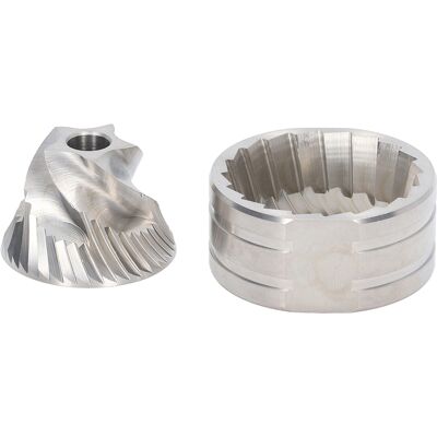 HEAT Kaffeemühlen-scheibenmahlkern Aus 420er Edelstahl, Kaffeebohnen-mahlscheibenkern-set, Fünf-sterne-kegel HEAT Kaffeemühlen-scheibenmahlkern Aus 420er Edelstahl, Kaffeebohnen-mahlscheibenkern-set, Fünf-sterne-kegel