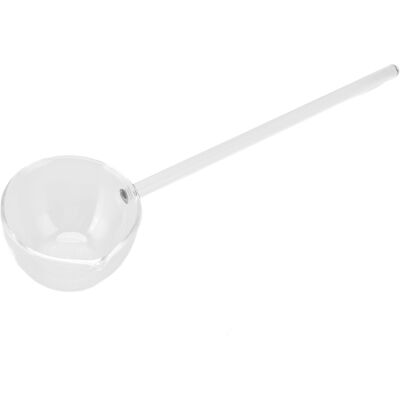 HEAT Hochtemperaturbeständiger Rührlöffel Aus Klarglas, 100 Ml, Ideal Für Kaffee Und Tee, Restaurants Und Zuhause. HEAT Hochtemperaturbeständiger Rührlöffel Aus Klarglas, 100 Ml, Ideal Für Kaffee Und Tee, Restaurants Und Zuhause.