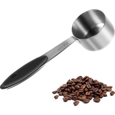 OEM Messlöffel Aus Edelstahl Mit Langem Griff Für Kaffee, Tee, Kakao, Gewürze, Flüssigkeiten Und Pulverzutaten, 30 Ml OEM Messlöffel Aus Edelstahl Mit Langem Griff Für Kaffee, Tee, Kakao, Gewürze, Flüssigkeiten Und Pulverzutaten, 30 Ml