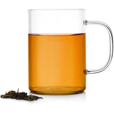 OEM Tea Time 400 Ml Glasbecher Für Kaffee Und Tee, Duka Glas OEM Tea Time 400 Ml Glasbecher Für Kaffee Und Tee, Duka Glas