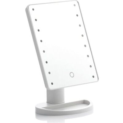 ENLENK Led-touch-schminkspiegel, Erhellt Ihr Gesicht Und Perfektioniert Ihr Make-up, Mit Led-spiegelfunktion, Elegantes Touch-design ENLENK Led-touch-schminkspiegel, Erhellt Ihr Gesicht Und Perfektioniert Ihr Make-up, Mit Led-spiegelfunktion, Elegantes Touch-design